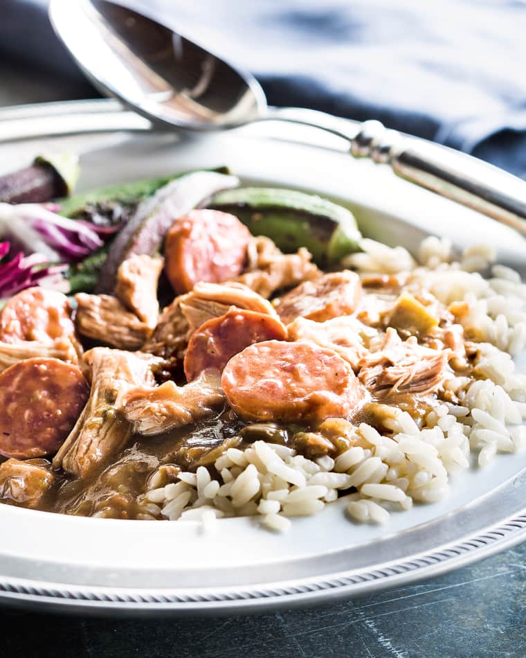 The Cajun Turkey Co Chicken and Andouille Sausage Jambalaya