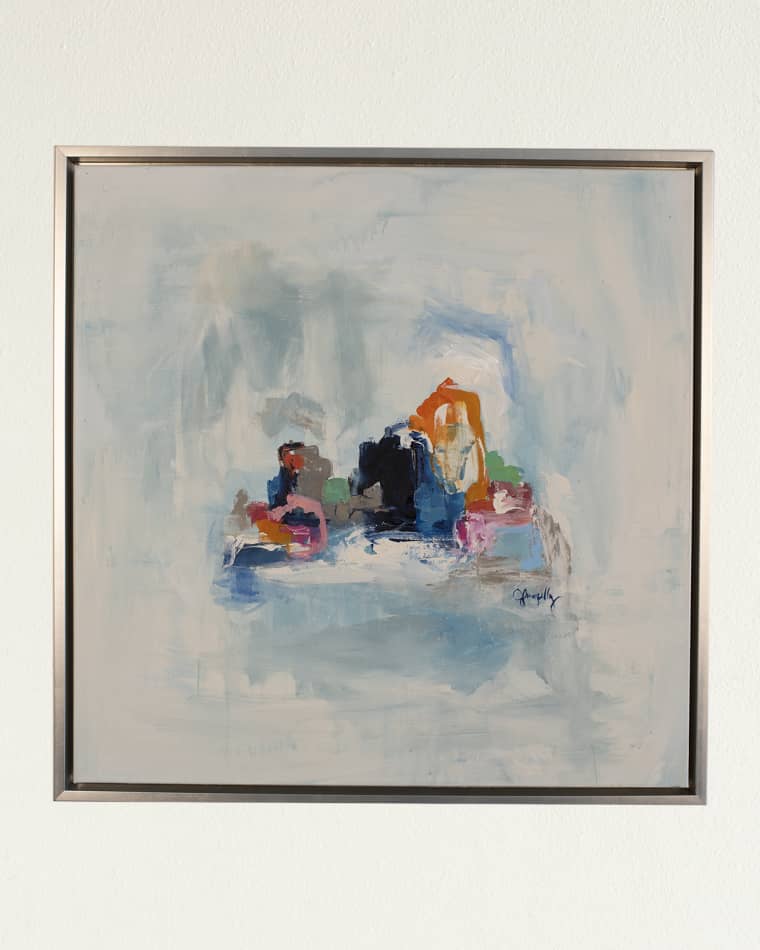 Jill Pumpelly Fine Art "Floating Away 2" Limited Edition Hand-Embellished Giclee