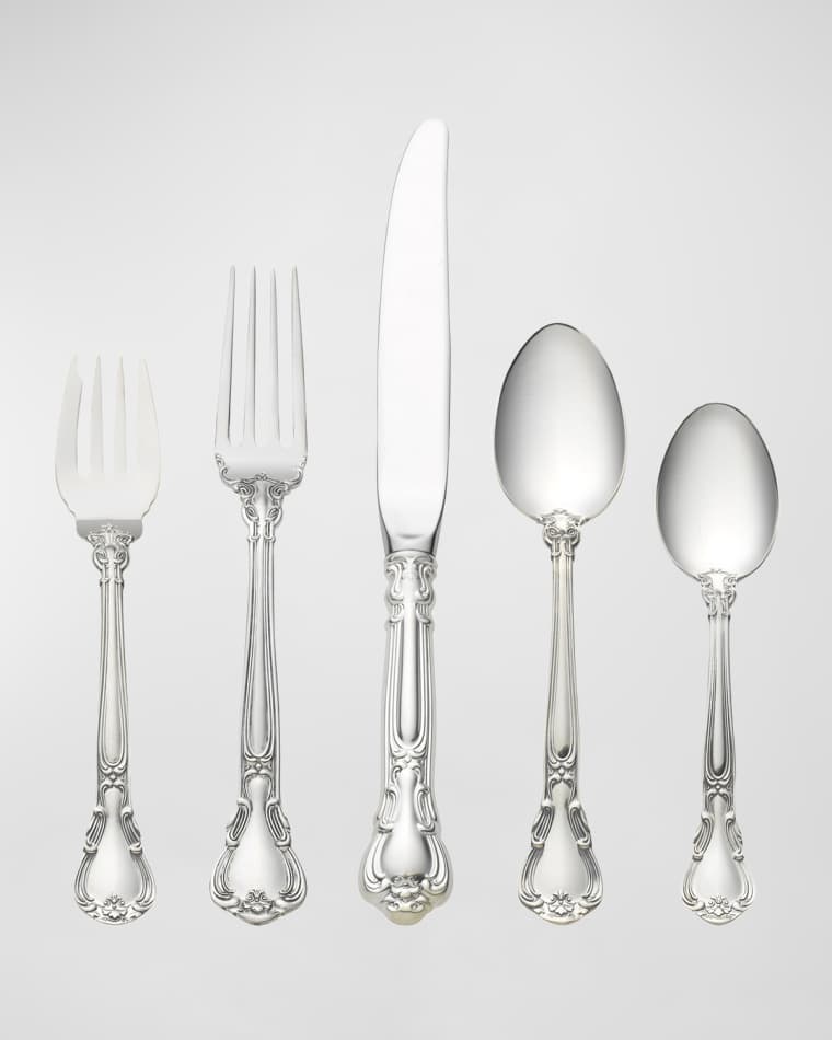 Gorham Chantilly 5-Piece Dinner Flatware Setting with Place Spoon