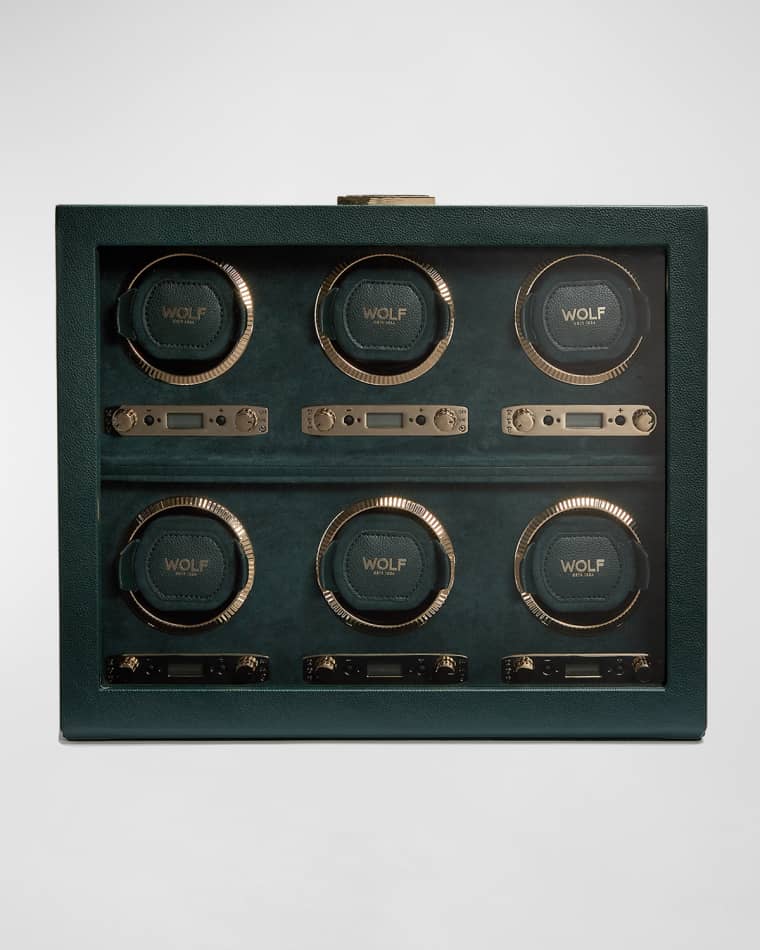WOLF British Racing 6-Piece Watch Winder