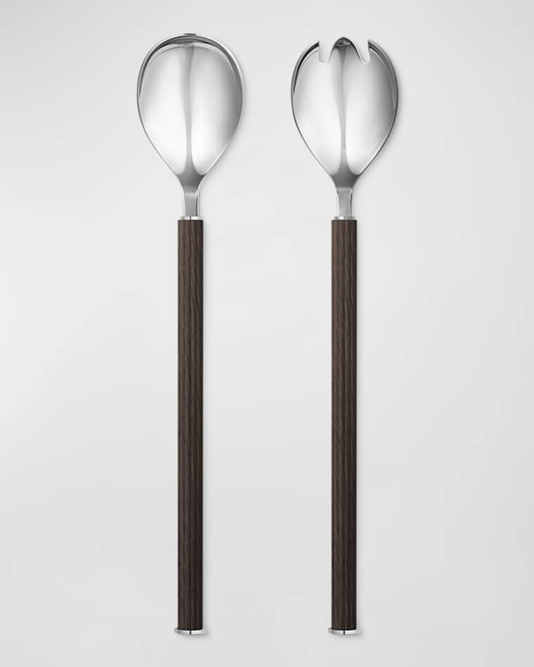 Georg Jensen Bernadotte 2-Piece Salad Serving Set