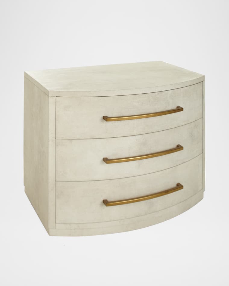 John-Richard Collection Traviso 3-Drawer Nightstand