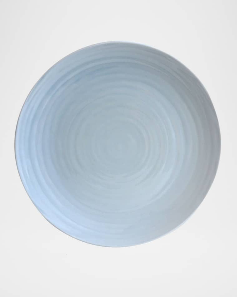 Bernardaud Origine Blue Coupe Service Plate, 12"