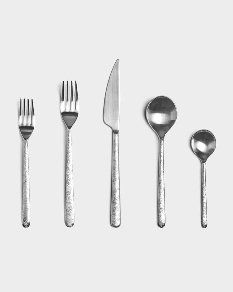 Mepra Linea Leaves 5-Piece Cutlery Set