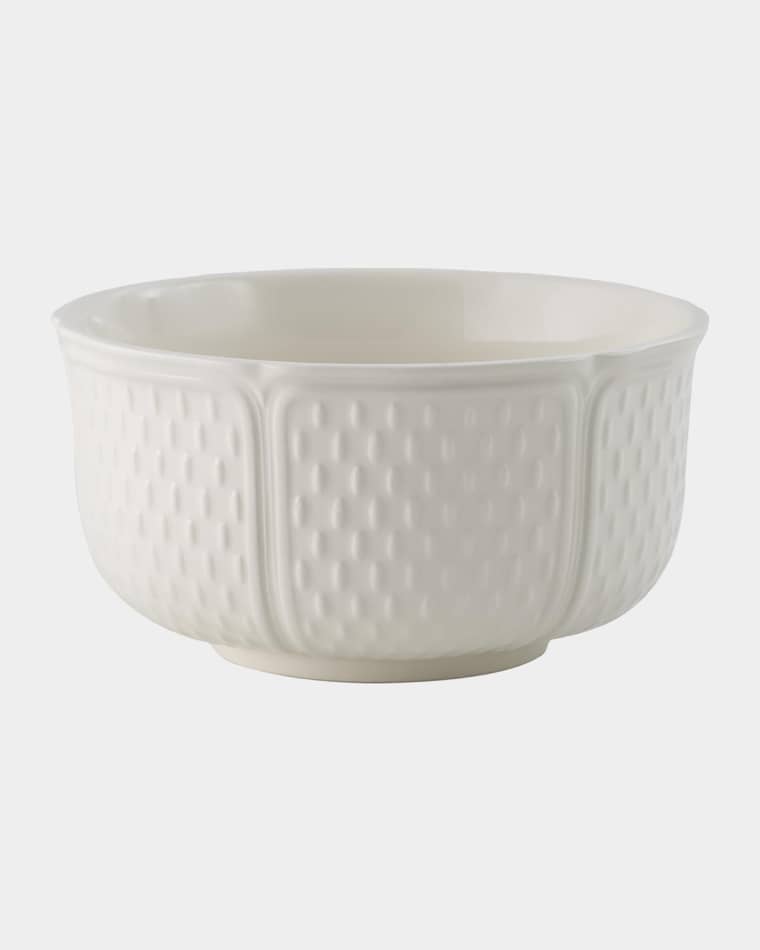 Gien Pont Aux Choux White Cereal Bowl, Set of 2