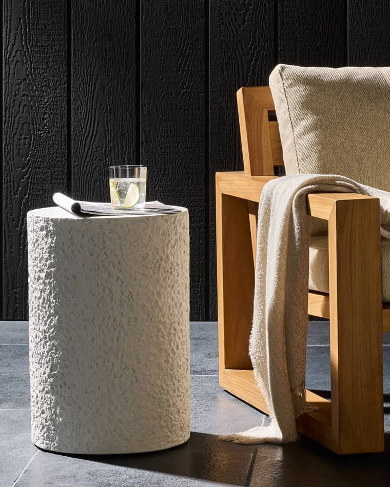 Four Hands Otero Outdoor Round End Table
