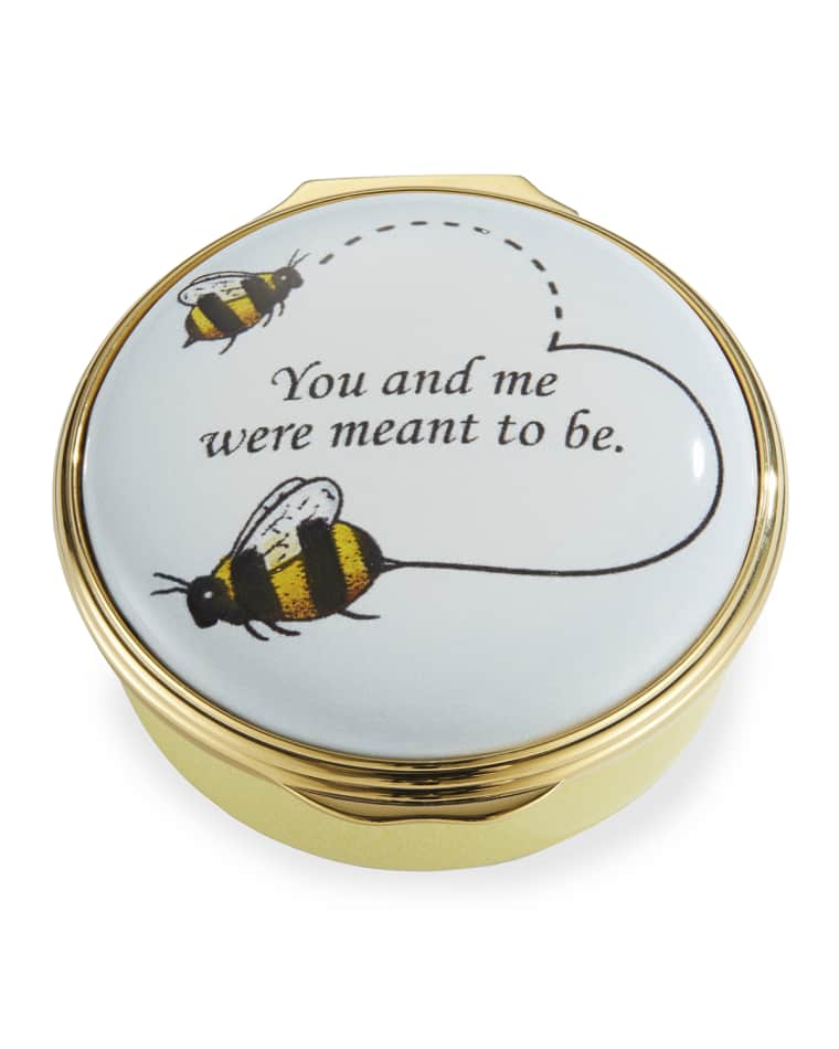 Halcyon Days You & Me Were Meant To Be Enamel Box