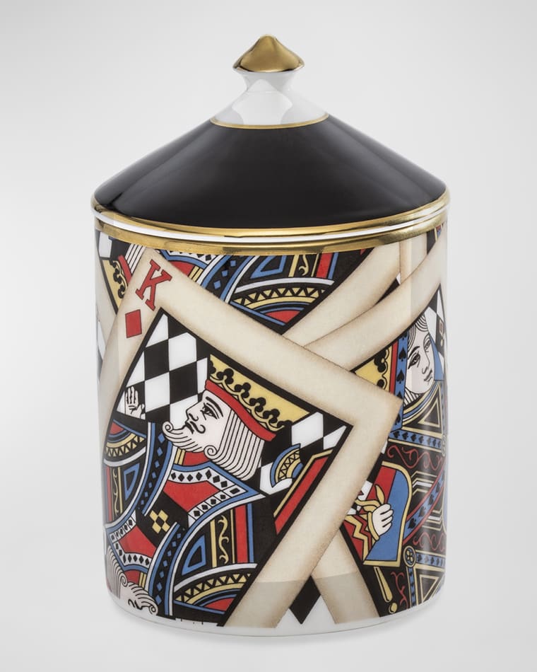 Halcyon Days Lets Play Cards Candle