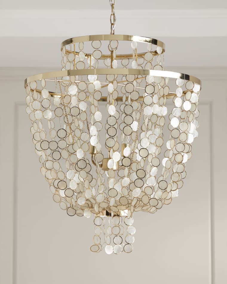 Neiman Marcus Hibiscus Chandelier