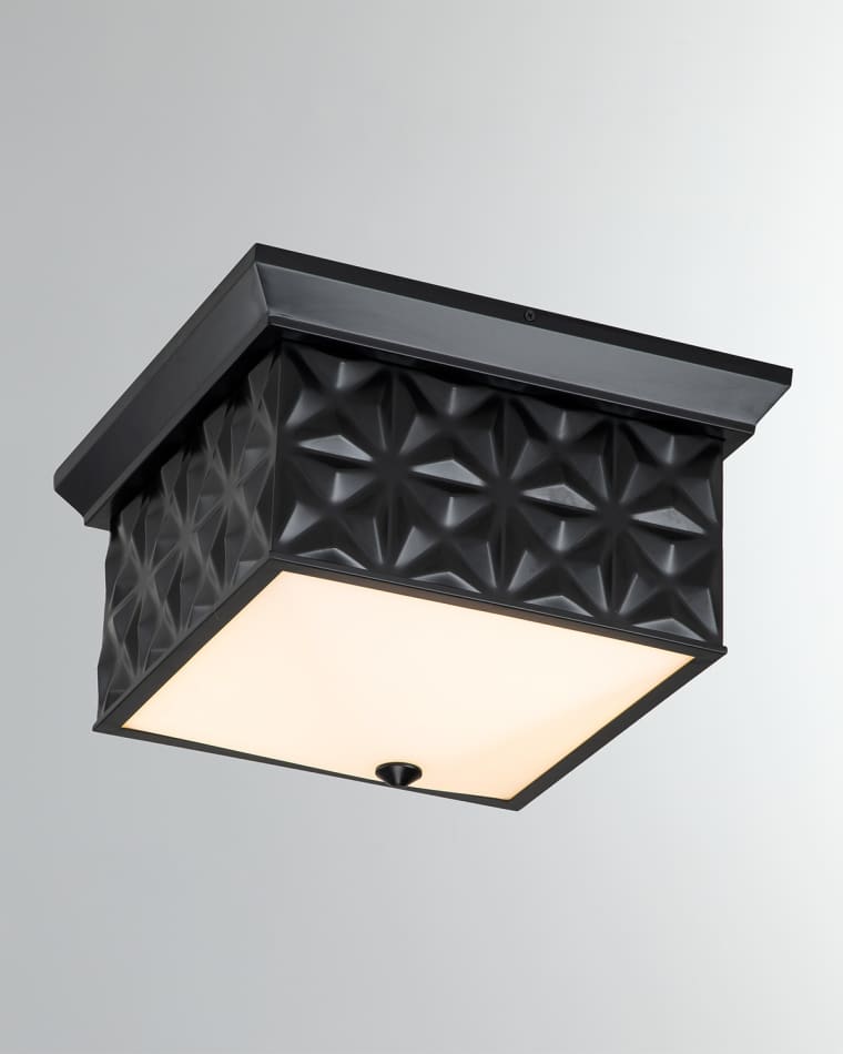 Lucas + McKearn Alpha Square Flush Mount