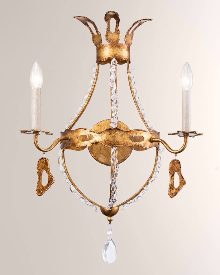 Lucas + McKearn Monteleone 2-Light Wall Sconce