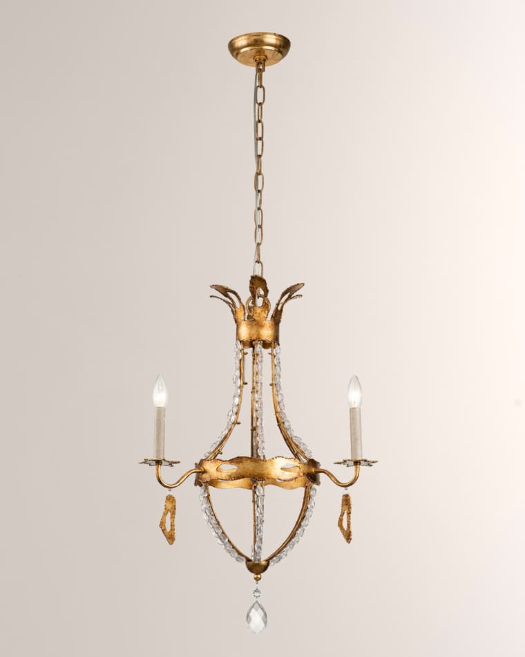 Lucas + McKearn Monteleone 3-Light Chandelier