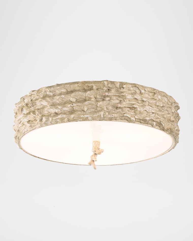 Lucas + McKearn Trellis 3-Light Flush Mount Light, 16"