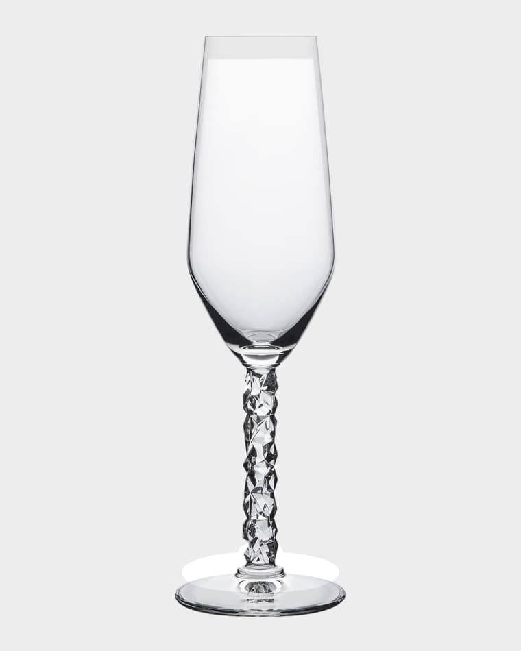 Orrefors Carat Champagne Flutes, Set of Two