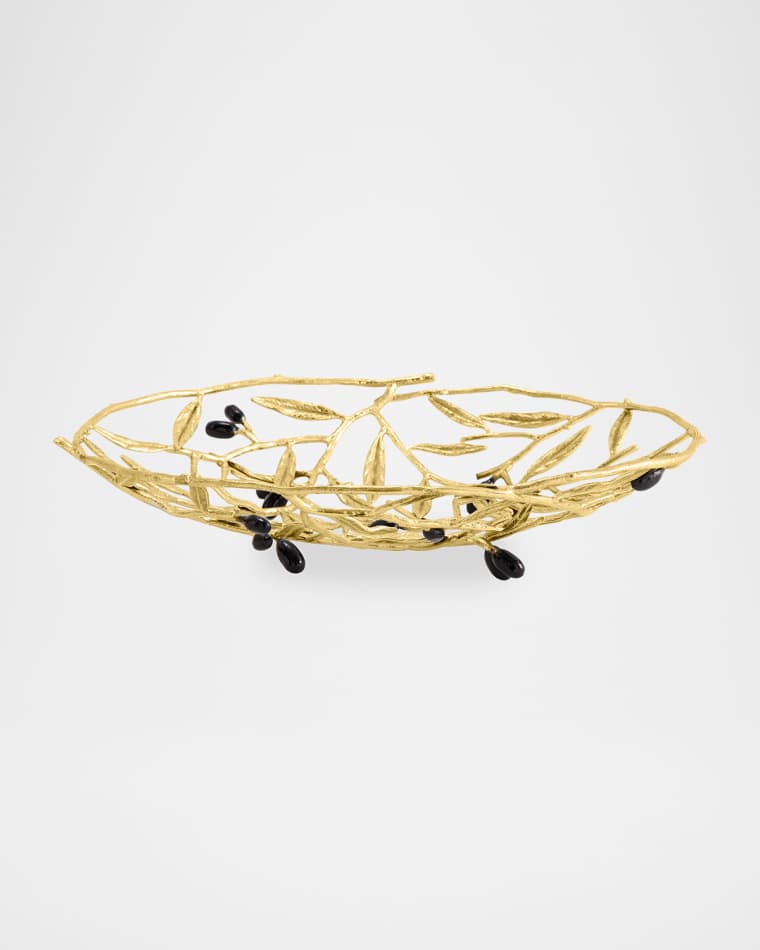 Michael Aram Olive Branch Bread Basket