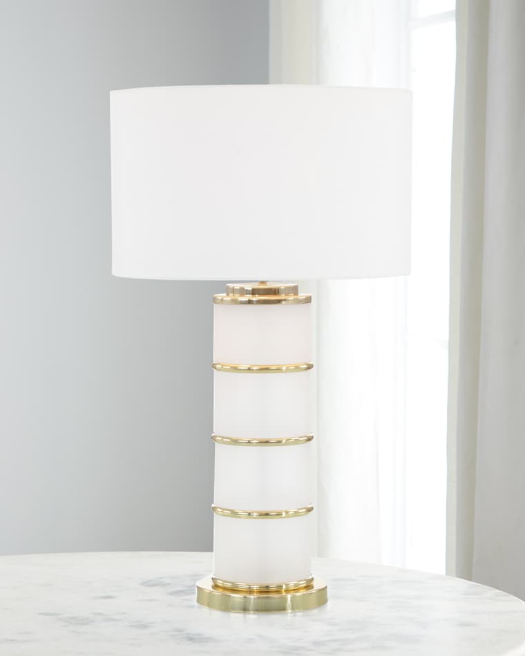 John Richard Hand-Beaded Floor Lamp