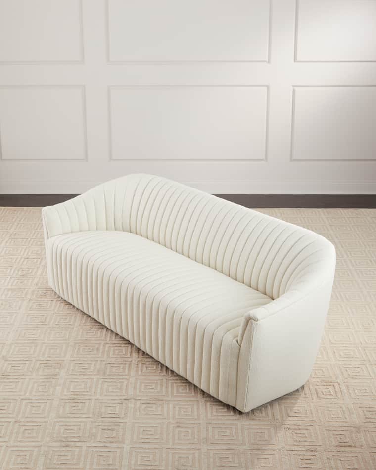 Interlude Home Channel Sofa, 90"