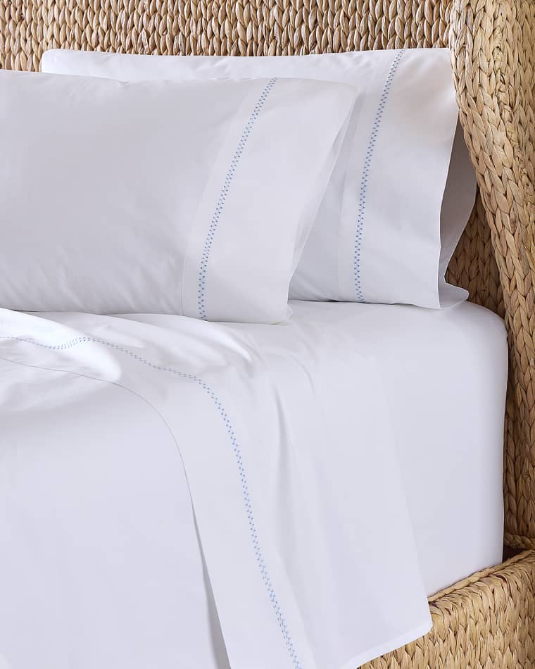 John Robshaw Anketi Organic 300 Thread Count Queen Sheet Set