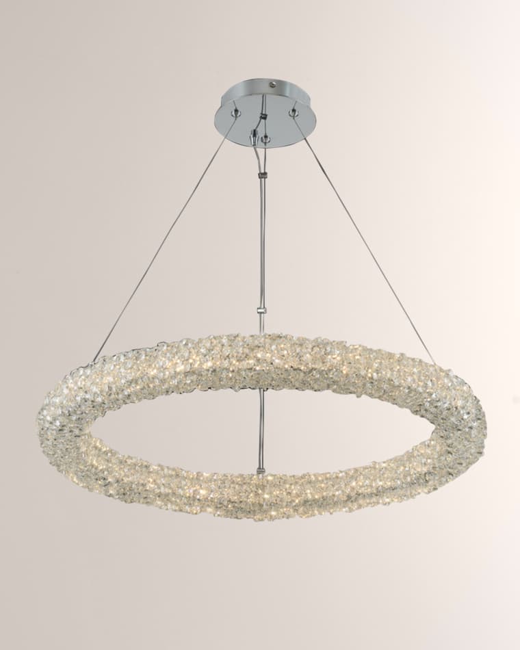 Allegri Crystal by Kalco Lighting Lina 26" LED Pendant Light