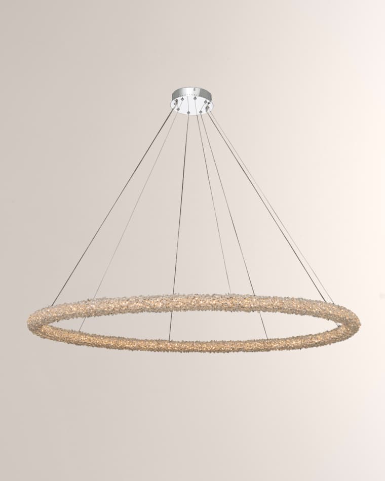 Allegri Crystal by Kalco Lighting Lina 60" LED Pendant Light