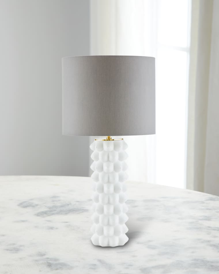 Jonathan Adler Georgia Table Lamp, White