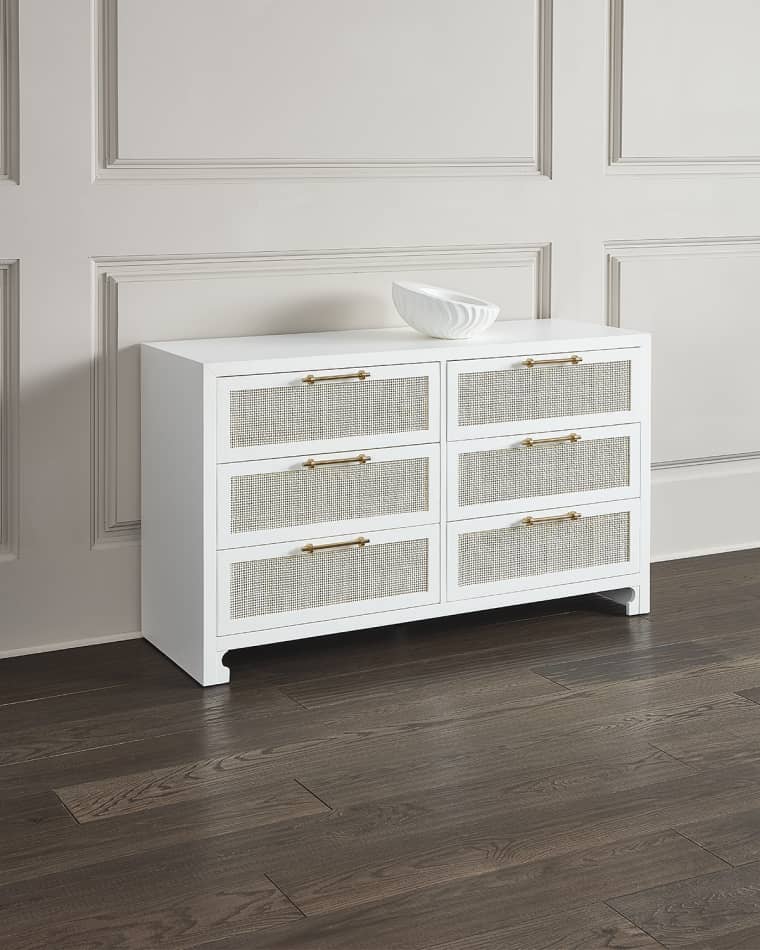 Worlds Away Elena Cane Chest
