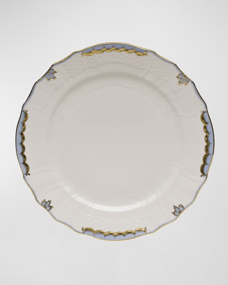 Herend Princess Victoria Light Blue Service Plate