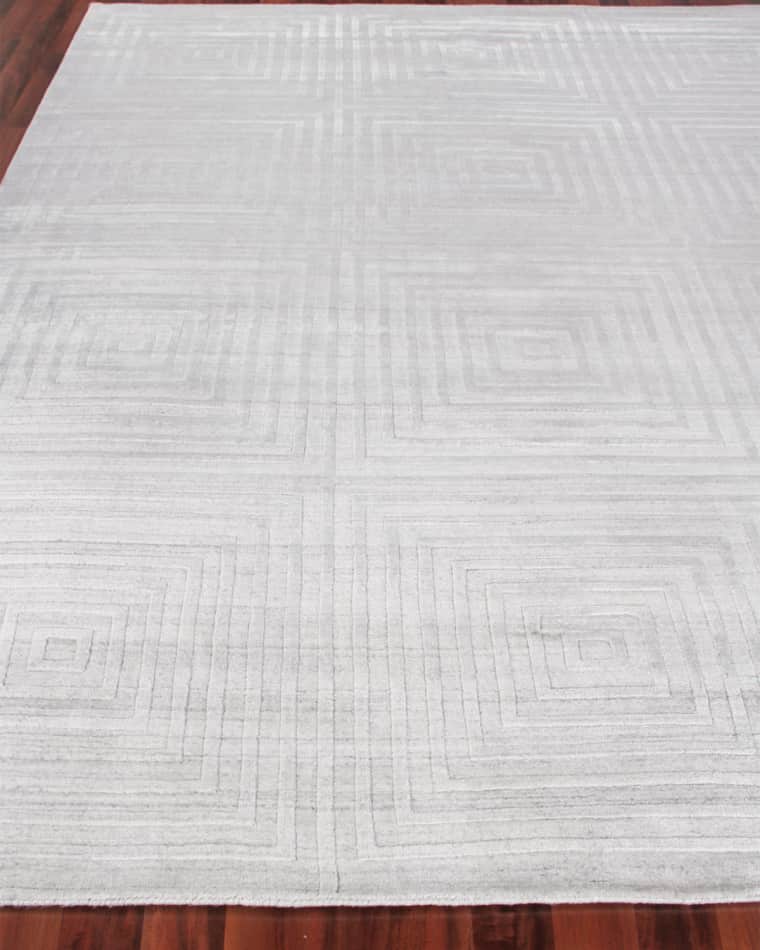 Exquisite Rugs Langley Hand-Knotted Rug, 8' x 10'
