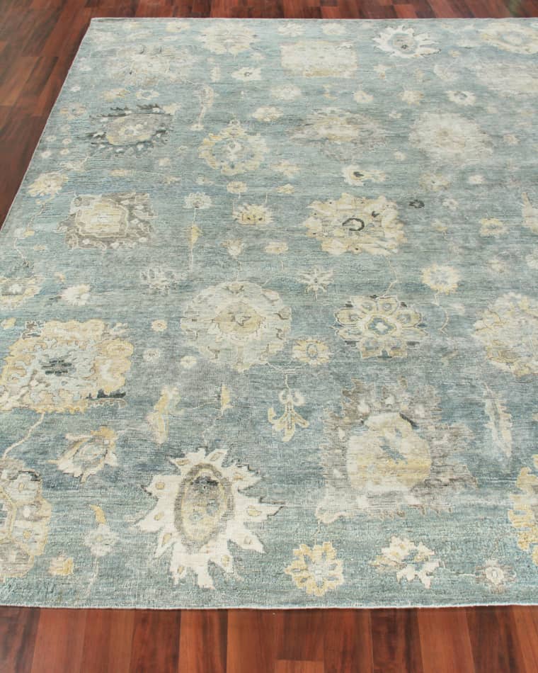 Exquisite Rugs Ogunquit Hand-Knotted Wool Rug, 6' x 9'