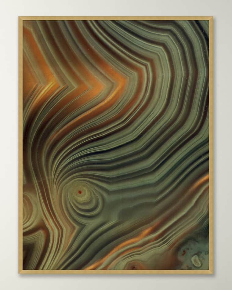 Wendover Art Group 'Organic Forms 1' Giclee on Gold Leaf Wall Art