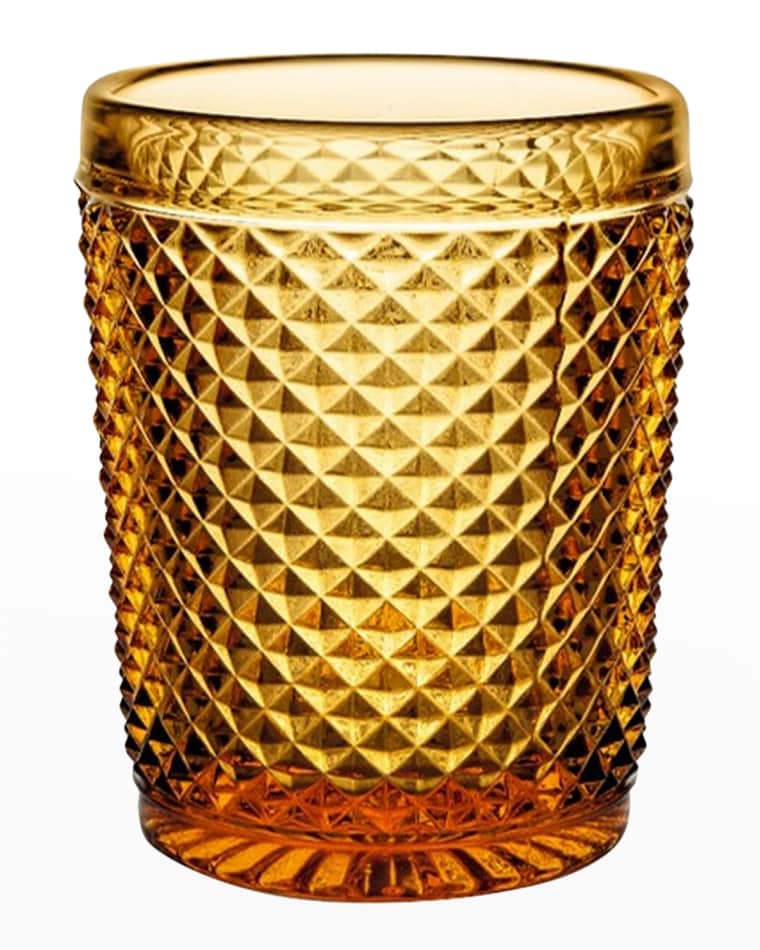 Vista Alegre Bicos Amber Lowball Glass