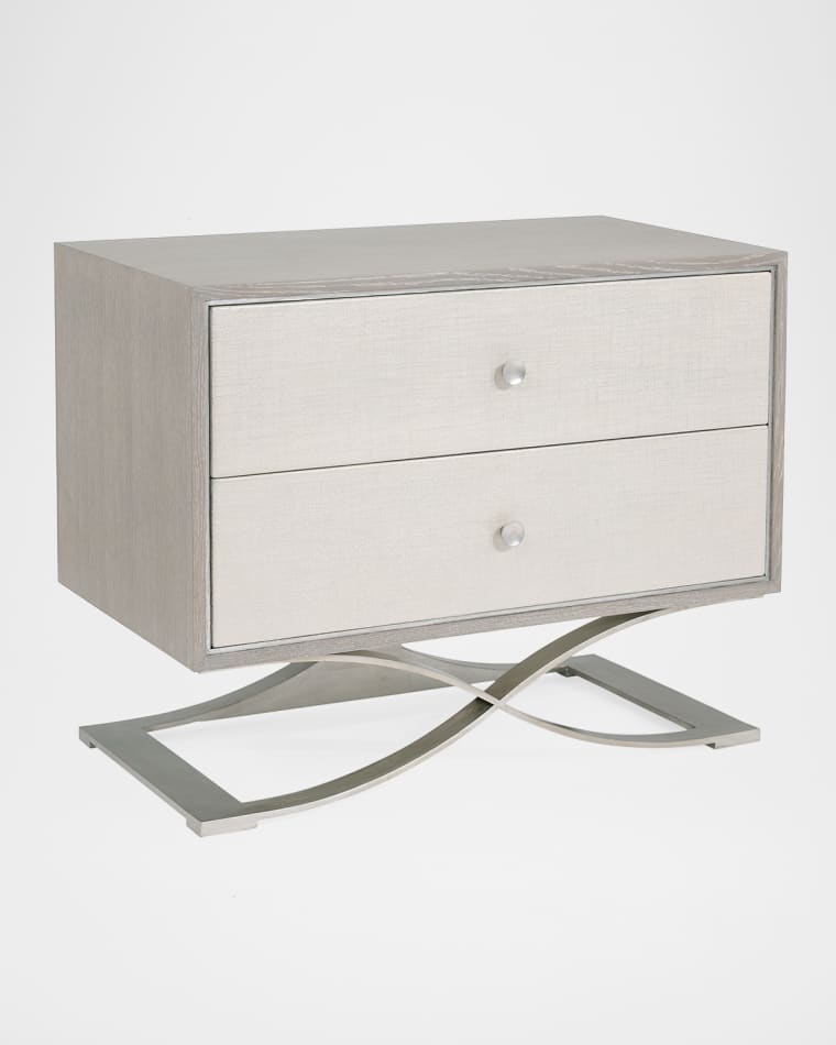 John-Richard Collection Lenosa Two-Drawer Nightstand