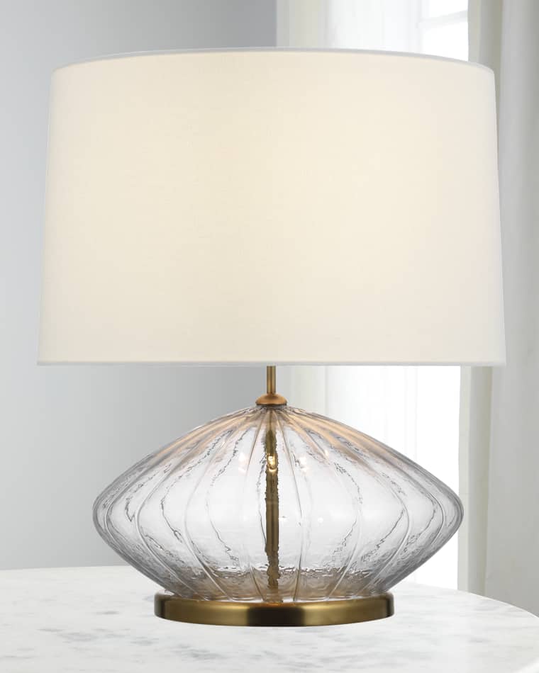 Visual Comfort Signature Everleigh Medium Fluted Table Lamp By Kate Spade New York