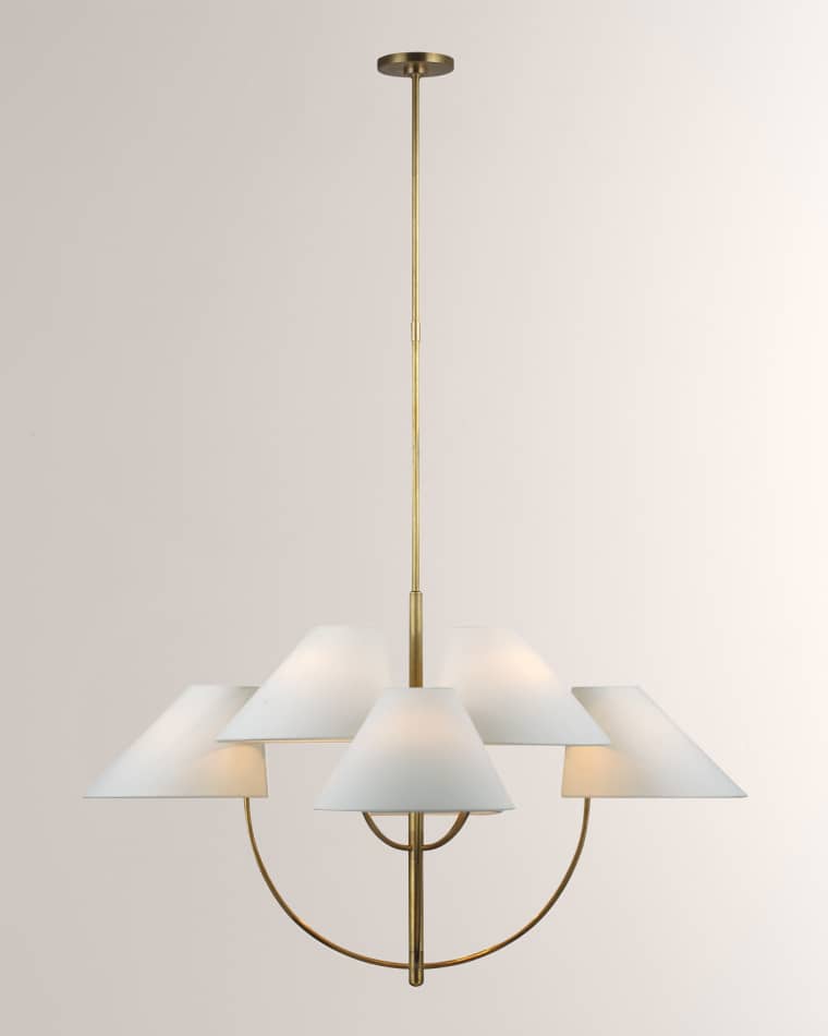 Visual Comfort Signature Kinsley Large Two-Tier Chandelier By Kate Spade New York