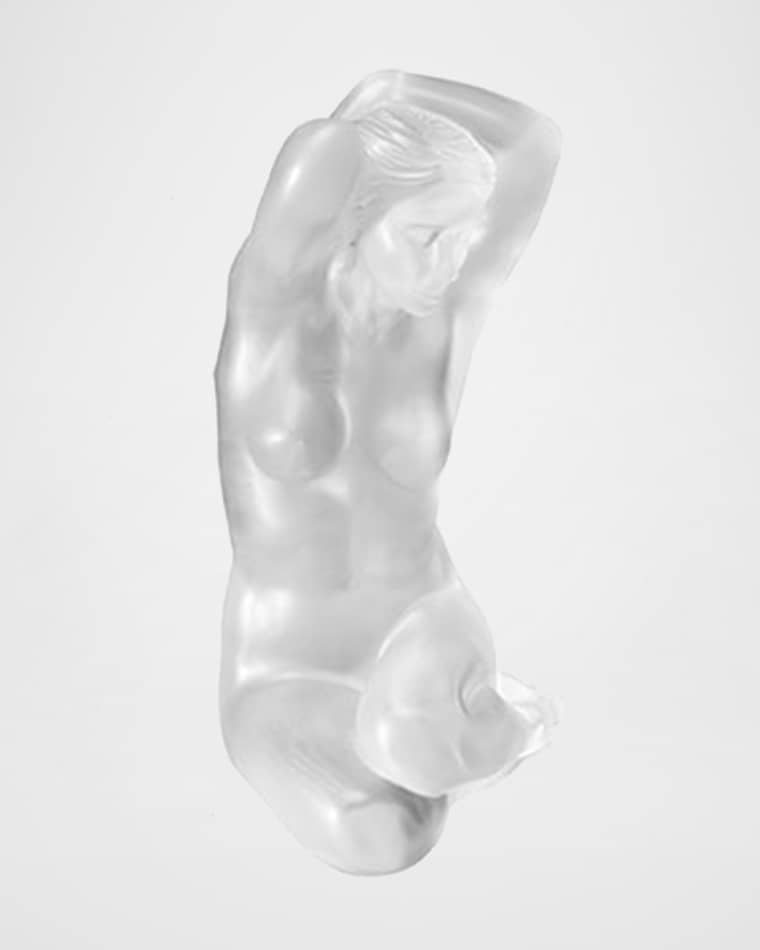 Lalique Flora Small Nude Sculpture