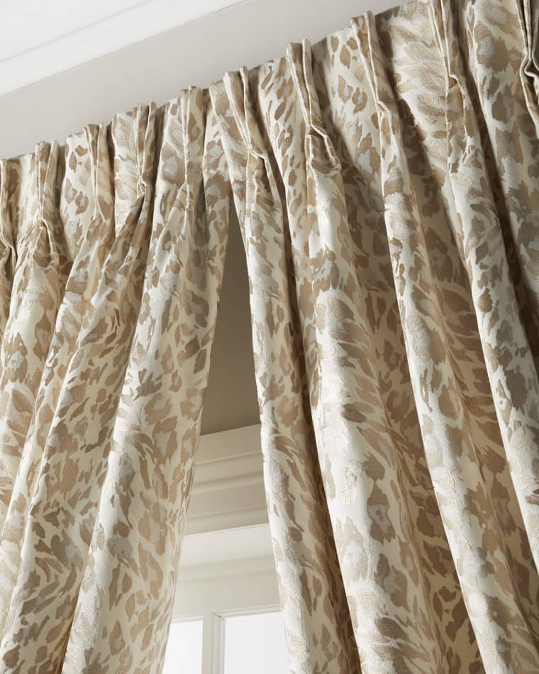 Legacy Kalahari French Pleat 108" Drapery Panels, Set of 2