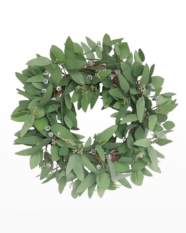 Winward Home Seeded Eucalyptus Wreath