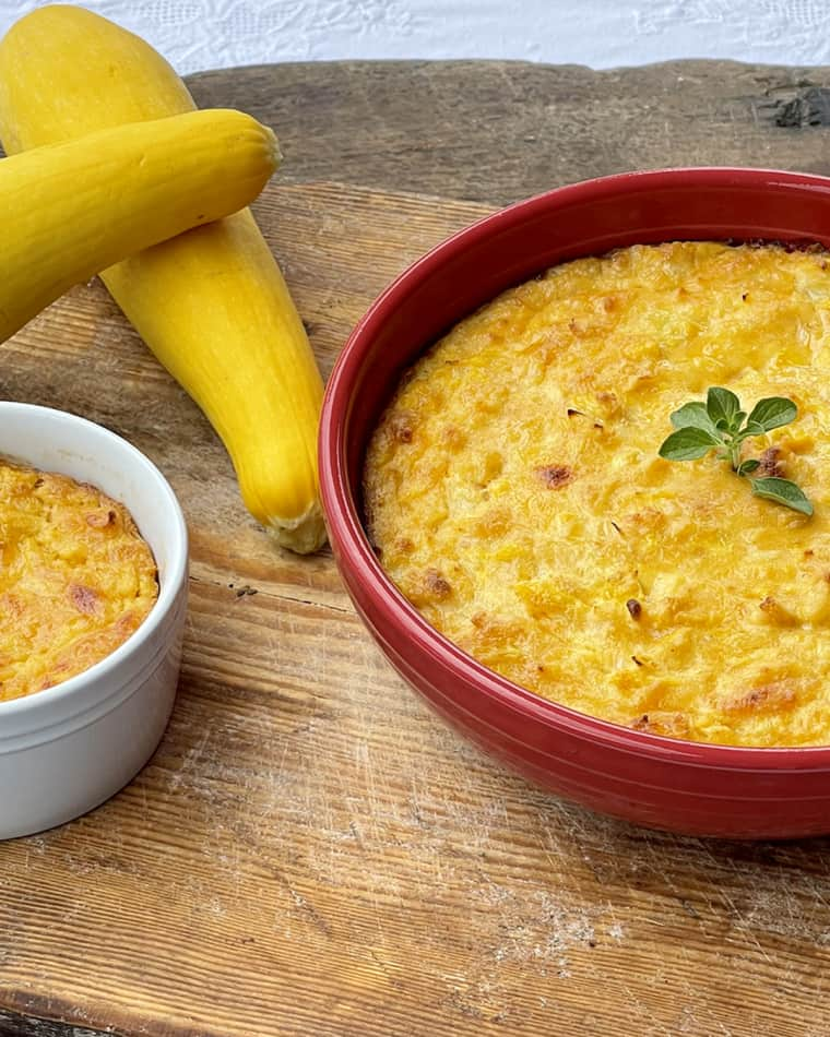 The Cajun Turkey Co Cheesy Squash Casserole, Serves 4-6