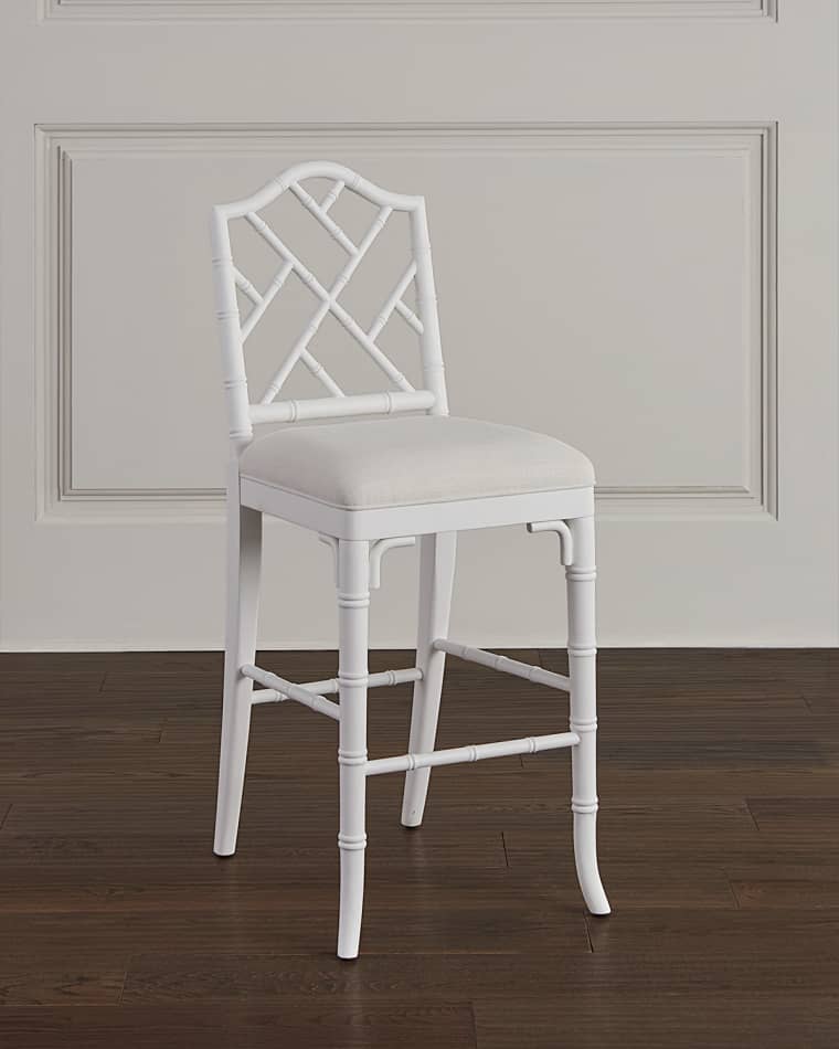 Worlds Away Starlette Counter Stool, 28"