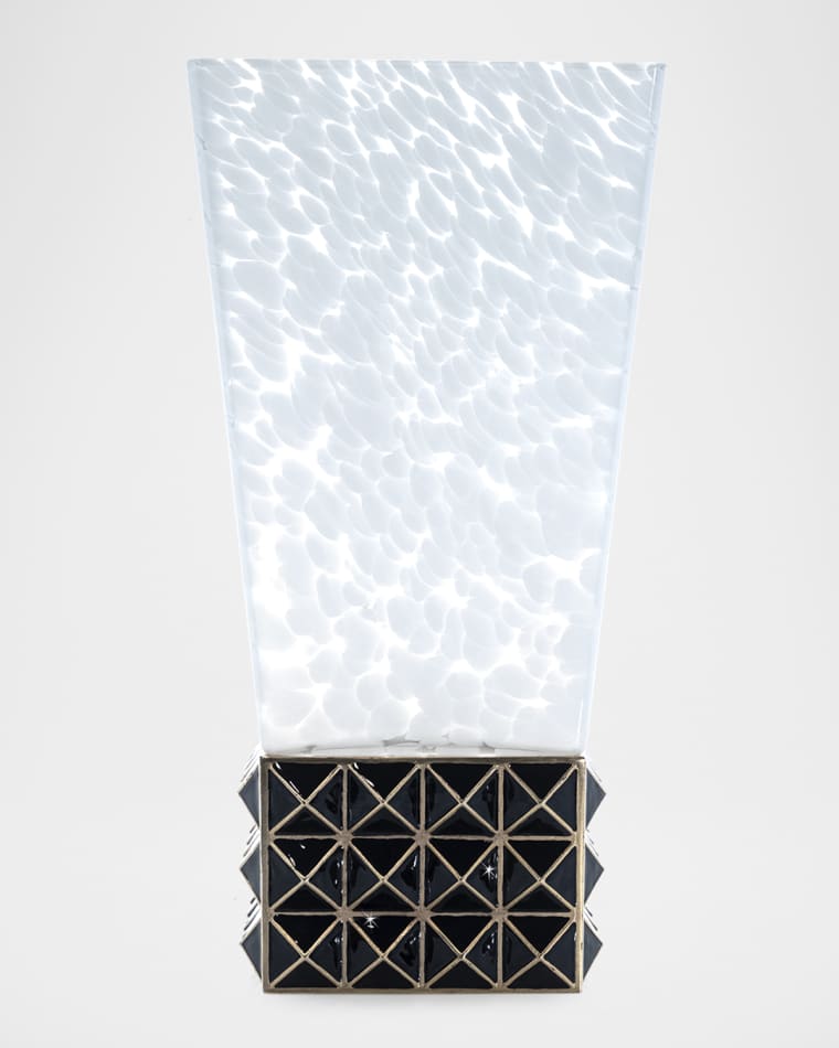 Jay Strongwater Pyramid Vase