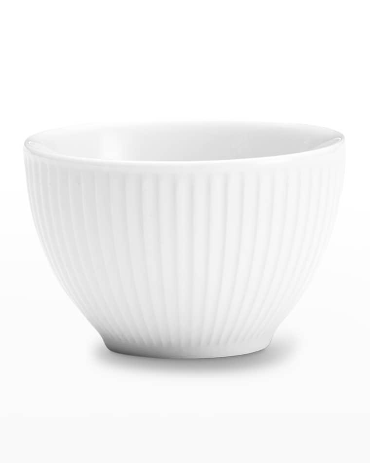 PILLIVUYT Plisse Open Sugar Bowls, Set of 4