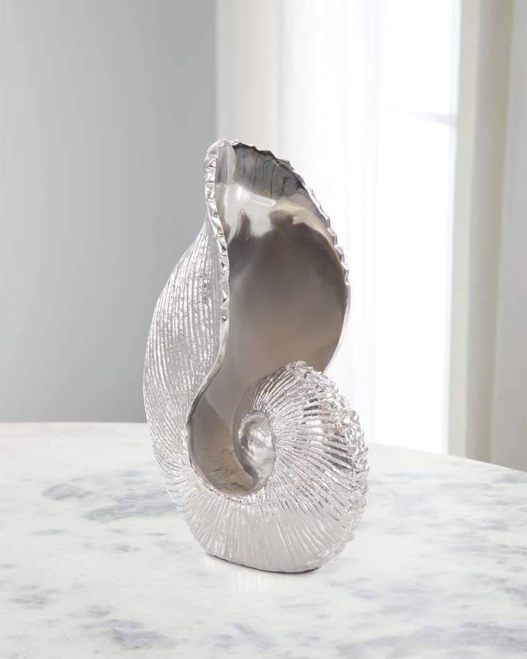 John-Richard Collection Nautilus Seashell Sculpture