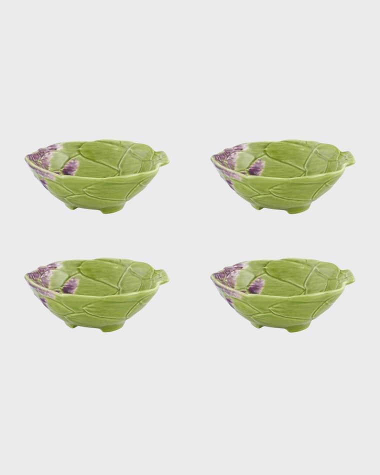 Bordallo Pinheiro 5" Artichoke Bowl, Set of 4