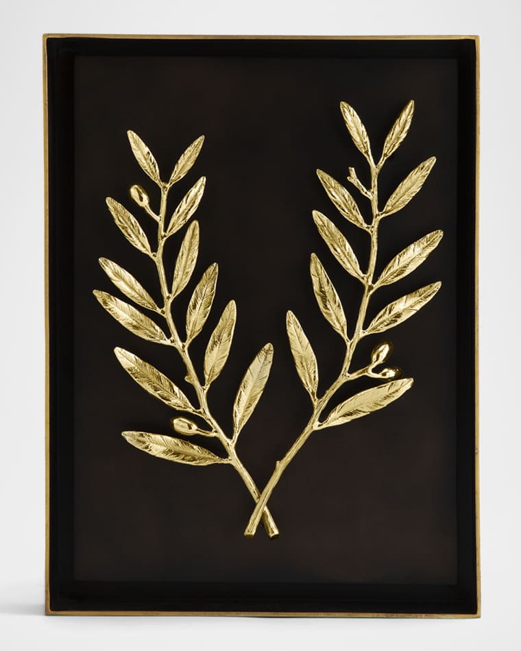 Michael Aram OIive Branch Shadow Box