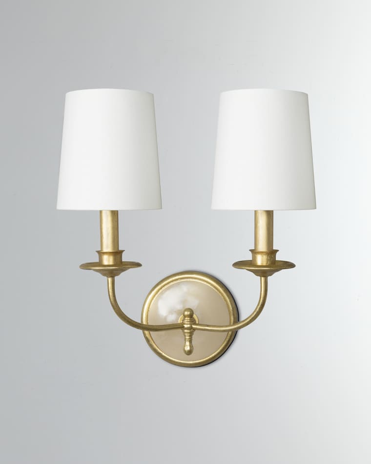 Regina Andrew Fisher Double Sconce