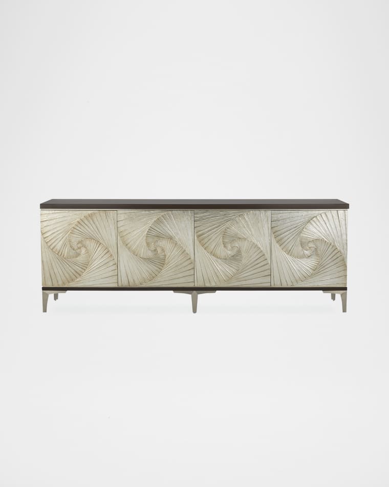 John-Richard Collection Rosedale 4-Door Cabinet