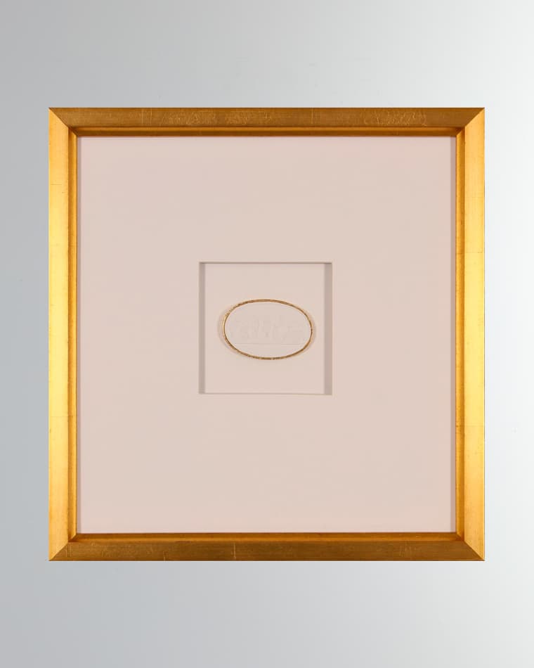 Shadow Catchers Intaglio With Gold 5, 13x14