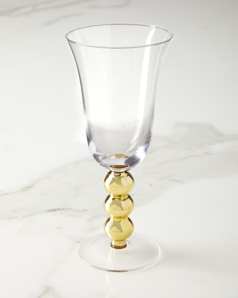 Neiman Marcus Gold Ball Single Glass Goblet