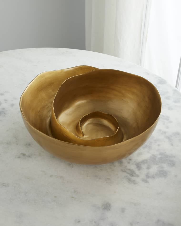Old World Design Knox Decorative Swirl Bowl