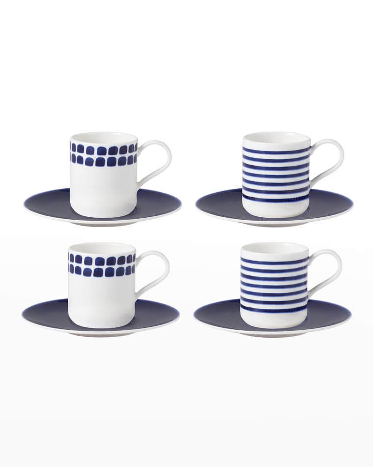 kate spade new york charlotte st. espresso cups, set of 4